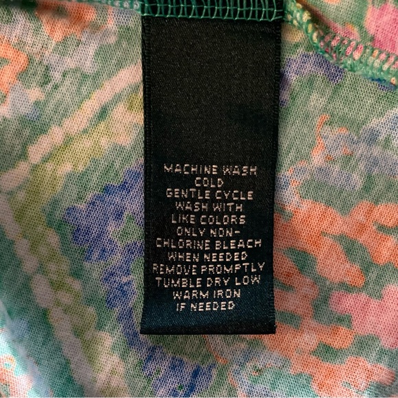 Ralph Lauren paisley top blouse 100% cotton ruffled neck & sleeveless Like New - Picture 4 of 7